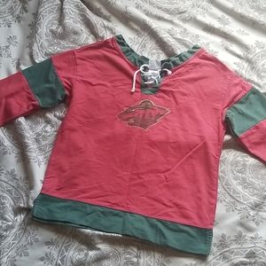Minnesota wild long sleeve T shirt